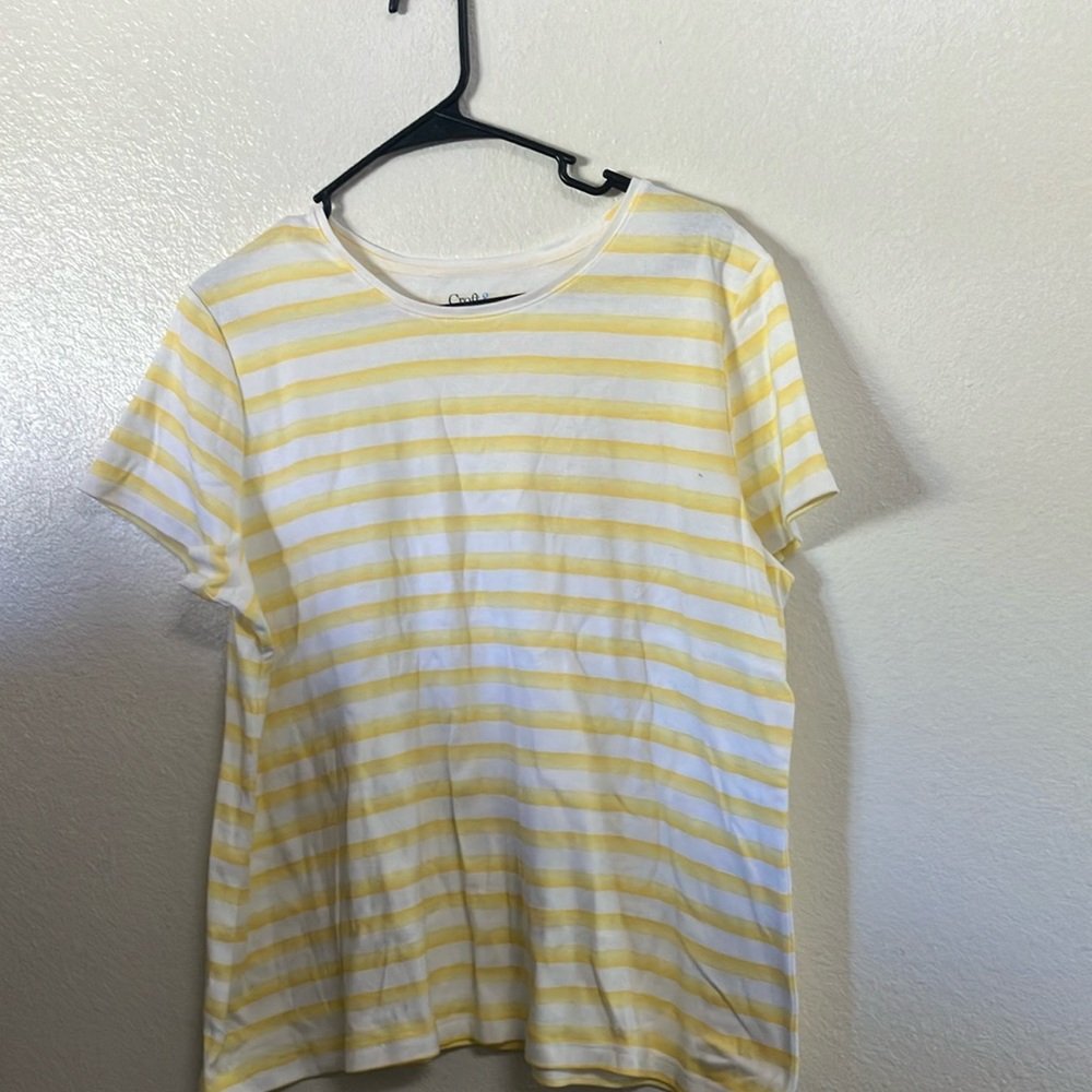 FINAL MARKDOWN Croft and barrow classic tee xxl